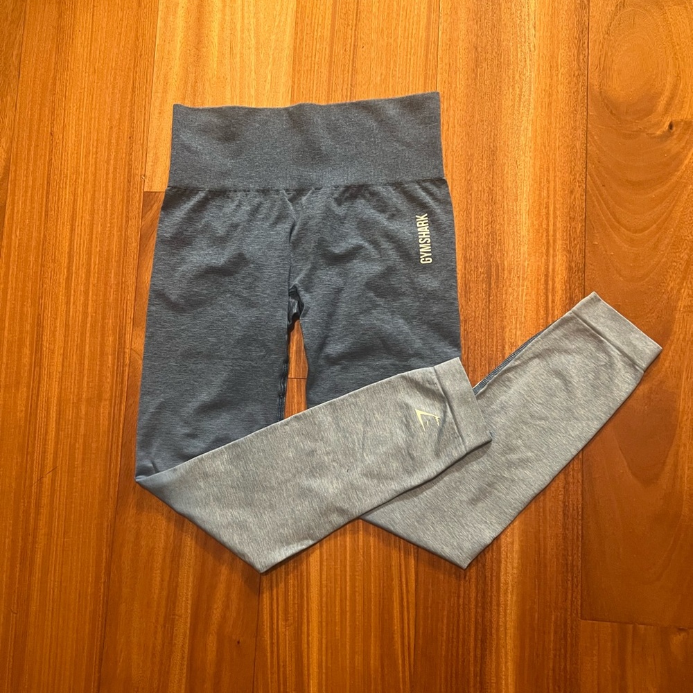 Blue ombré gymshark leggings